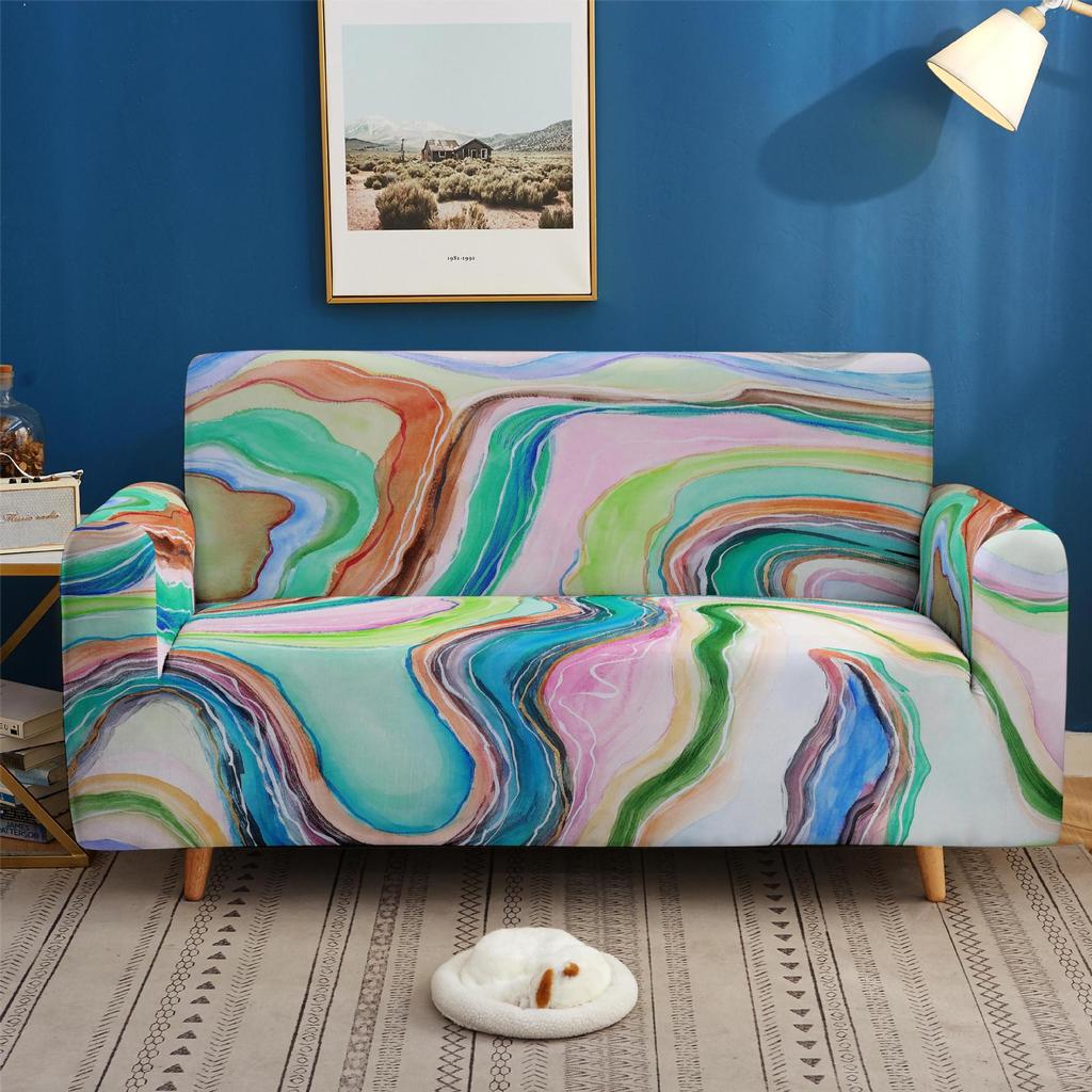 Elastic All-Inclusive Sofa Cover Gradual Change Multi-Person Combination Sofa Cover Lazy Sofa Cover