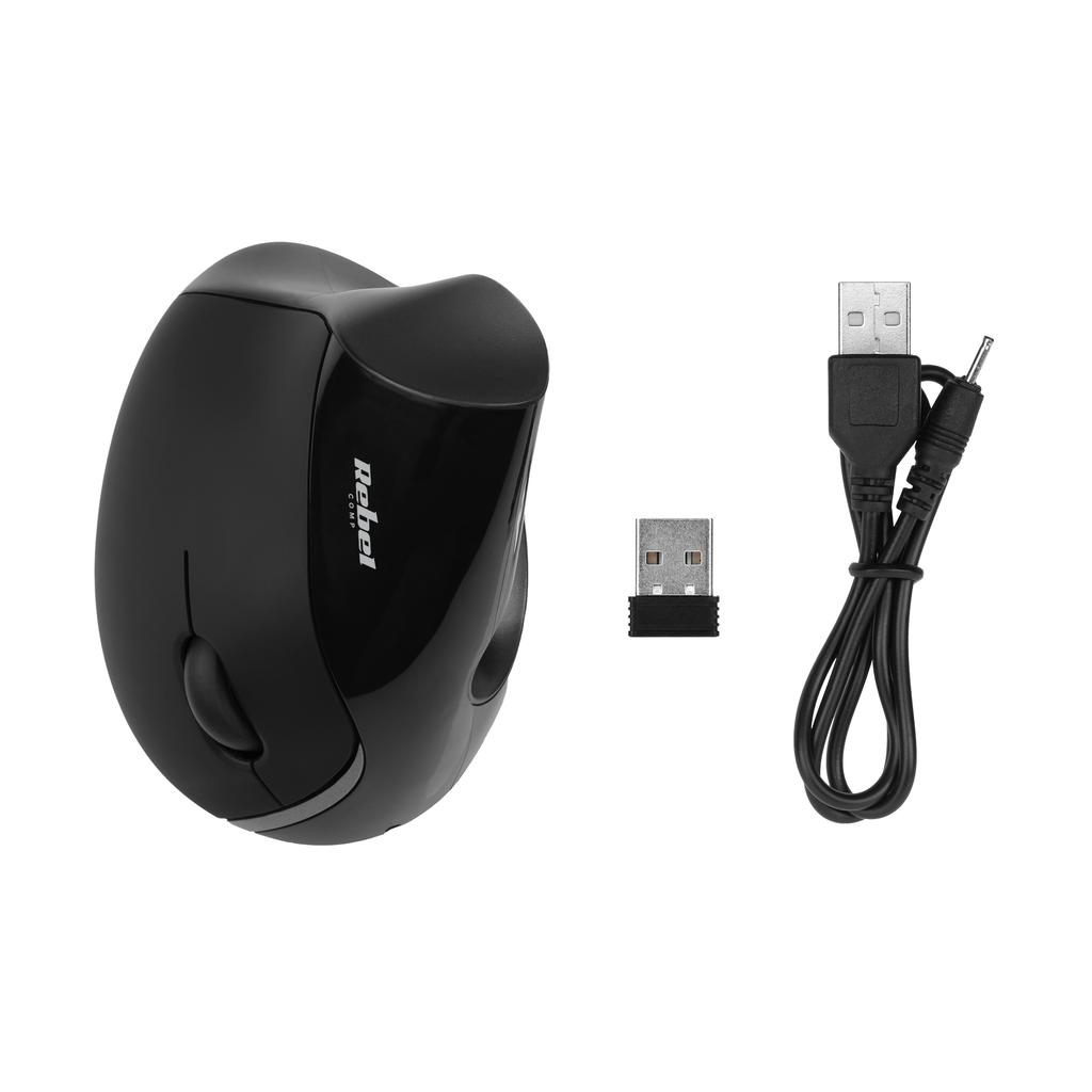 Vertical Mouse Wireless Ergonomic USB Vertical Mouse Rebel