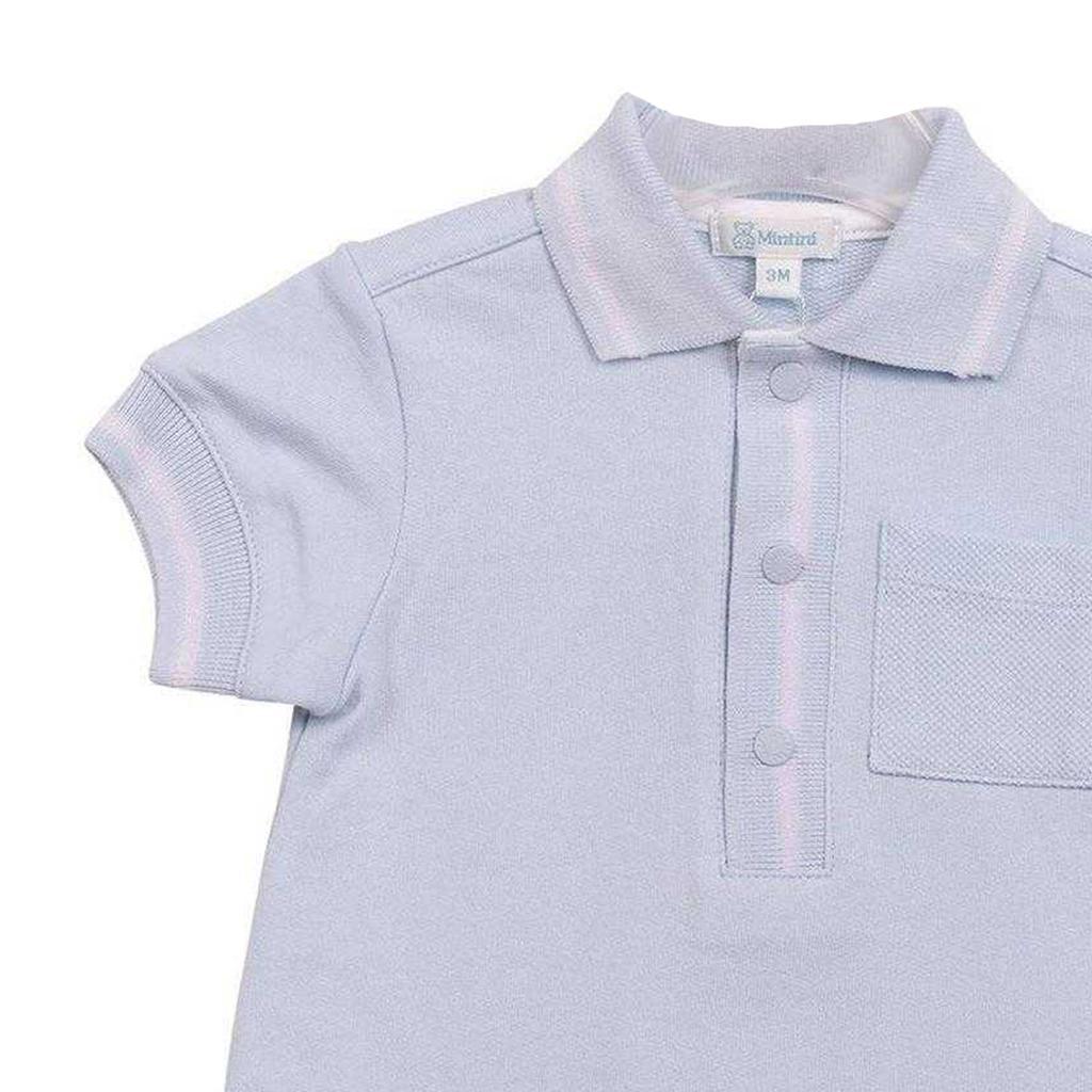 Mintini Baby Tipped Romper Set