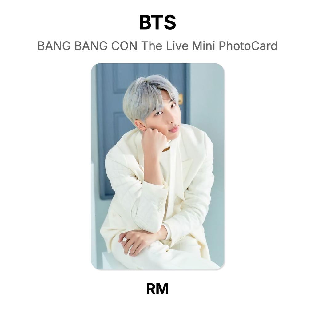 BTS BANG BANG CON The Live Mini PhotoCard Official Photocard