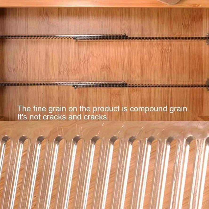 Household Storage Tools Adjustable Clapboard Drawer Divider Partition DIY Durable Wardrobe Closet Punch-free Separator