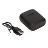 Wireless Lavalier Microphone Noise Reduction Plug and Play Clip On Lapel Mic with Charging Case for