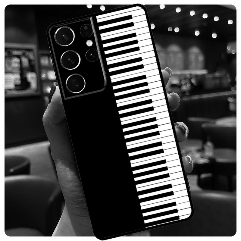 

Music Piano Elegant Case Cover For Samsung Galaxy S23 S21 Ultra S20 FE S9 S10 Plus Note 10 Note 20 S22 Ultra Fundas Coque Galaxy S22Ultra