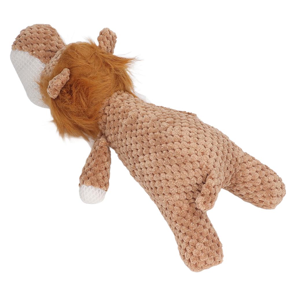 Dog Plush Toy Chewing Interactive Relieve Anxiety Durable Soft Stuffed Squeak Toy for Puppy Pets