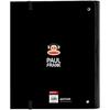 Classeur 4 anneaux - SAFTA - PAUL FRANK - 35 cm - 100 feuilles A4 - Noir enfant