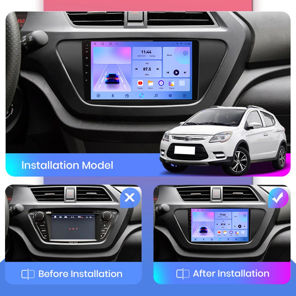 Car Radio Android Auto Carplay For Lifan X50 2015-2019 Multimedia Player Head Unit Stereo GPS Navigation BT WIFI 1+16GB