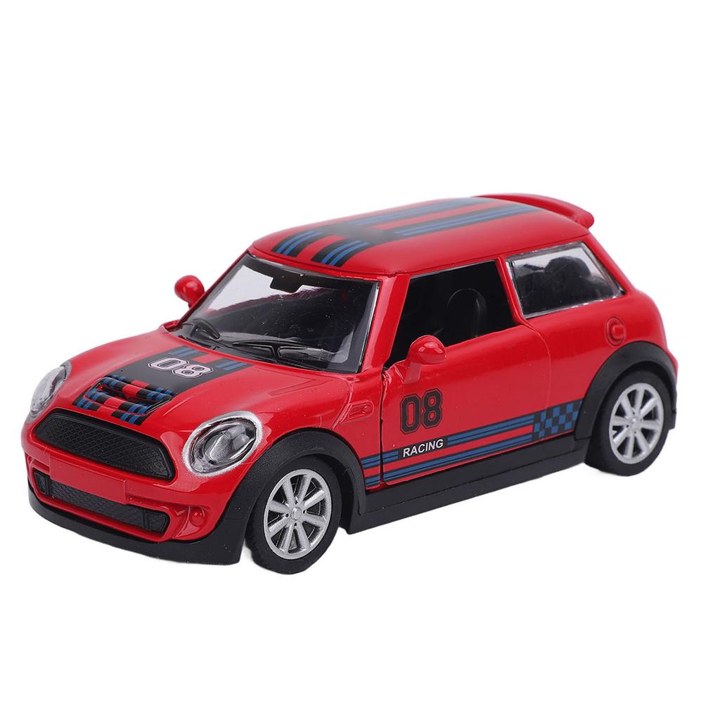 1:32 Legierung Rückzugauto Realistisches Batteriebetriebenes Diecast Modellauto für Kinder über 3 Jahre Rot