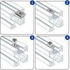 20pcs/bag Reliable Connection European Standard Aluminum Profile Fasteners Cup Head Screws  Assembly