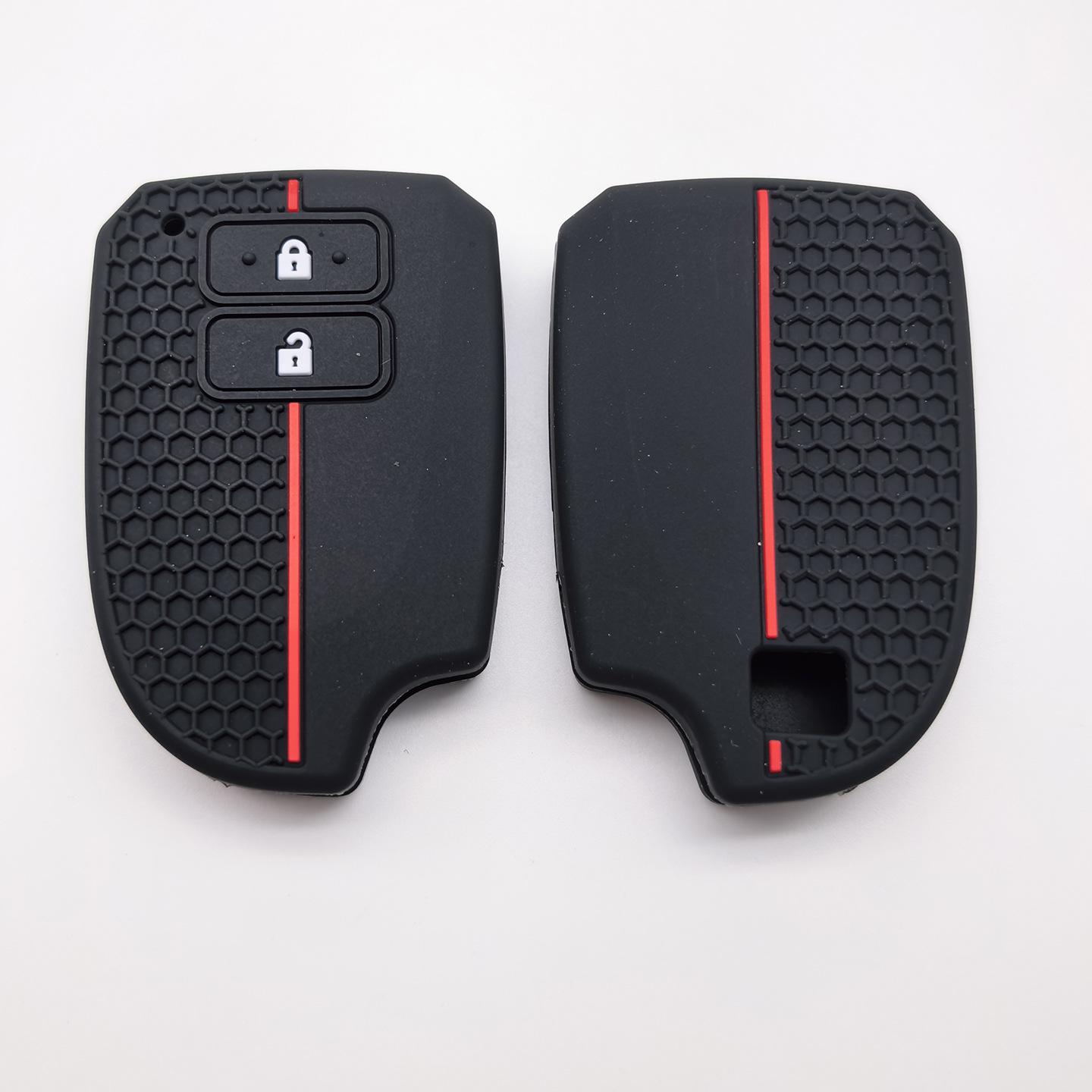 Toyota 2-Button Key Silicone Cover for Vios, Yaris X, Yaris, and Hiace