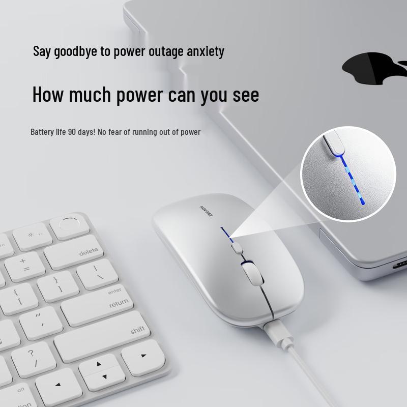 EWEADN M13 Schlanke Leise Dual-Modus Drahtlose Maus