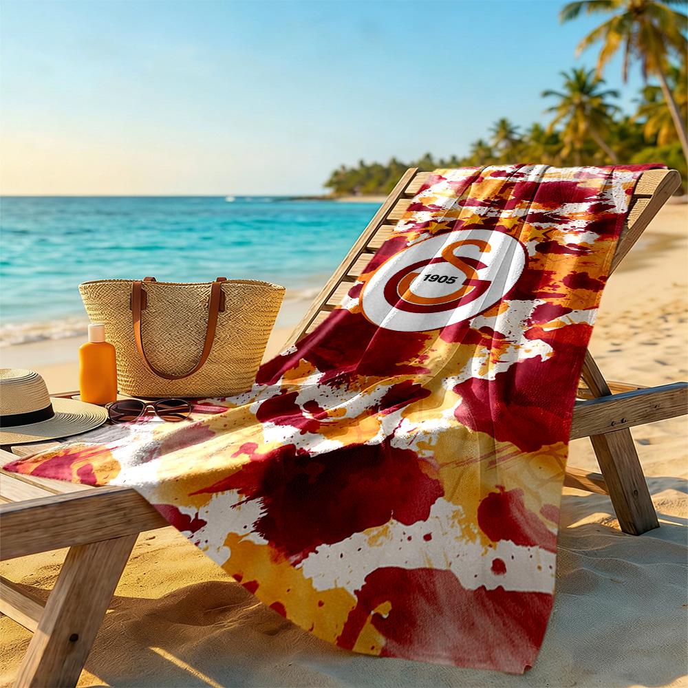 Galatasaray Beach Towel Soft Durable Quick-Dry Comfortable Lightweight