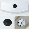 Toilet Push Button Adjustable Top Push Button Toilet Tank Button Replacement for Most Double Flush Toilet Durable