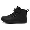 HOBIBEAR Kinder Winterschuhe Barfußschuhe Klein/Groß/Kind Breite Zehenbox Warm mit Kunstfell gefüttert Knöchel Klettverschluss Sneaker