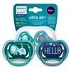 AVENT SCF349/18 Ultra Air Schnuller 18m+ Elefant/Hallo