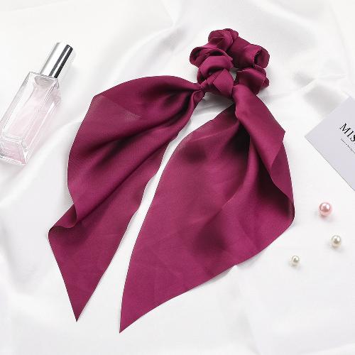Spring and summer new chiffon star ponytail streamer large intestine ring hair accessories female tie hair ring spot