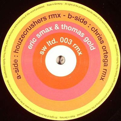 12-Zoll Schallplatte ERIC SMAX & THOMAS GOLD - The Feeling SWLIMITED003RMX Ausgewählte Werke 2007 Deutschland Dance & Electronica Gebraucht