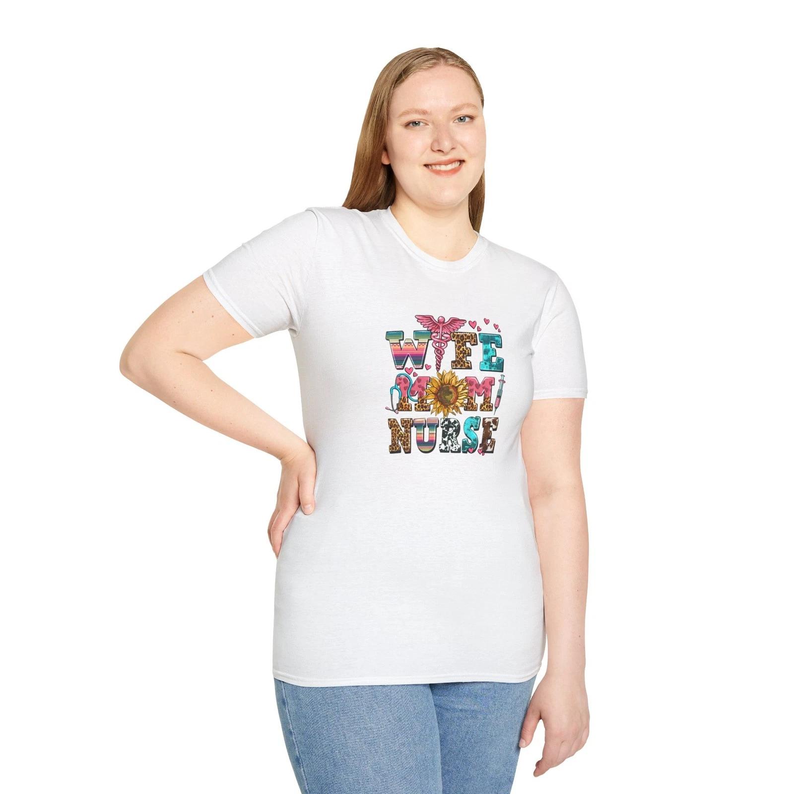 Funny Nurse Appreciation T-Shirt, Medical Gift for RN, Unisex Softstyle Tee 2XL