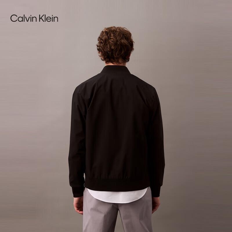 Calvin Klein Jeans Men's Classic Baseball Collar Bomber Jacket