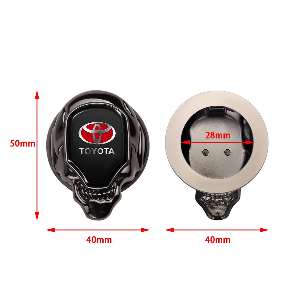 Engine Ignition Start Stop Push Button Switch Cover Trim 3D Sticker For Toyota GR Sport Gazoo Racing Yaris 86 Corolla Hilux C-HR