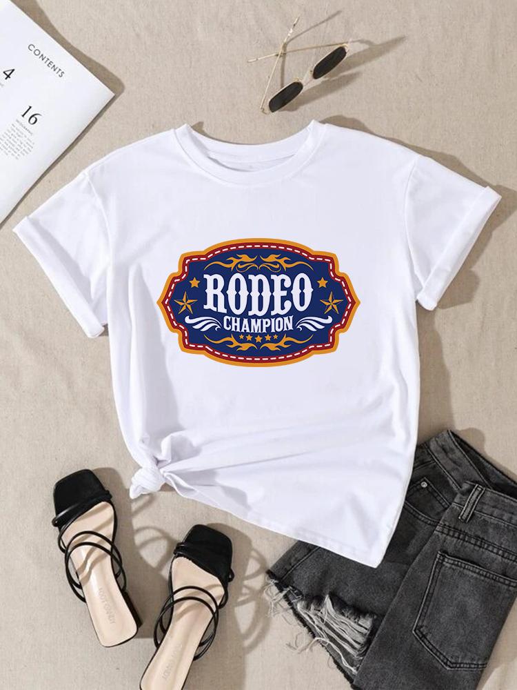 Women Fashion Print T-Shirt Girl Y2K Short Sleeve Tees Tops Kawaii 90S Sweetshirts Female Harajuku Graphic O-Neck T-Shirt