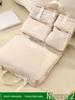 7-in-1 Travel Organizer: Multifunctional Hanging and Divided Compartment Bag