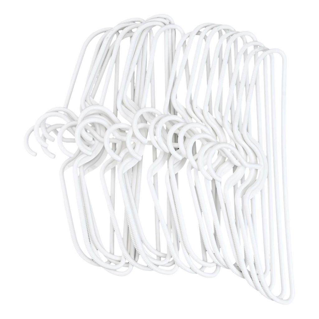 Short Neck Hangers Clothes Hanger Lightweight Pack Of 10