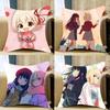 Kawaii L-Lycoris Recoil C-Chisato Kissenbezug Kissen Zum Abdecken Wohnaccessoires Wohnzimmerdekoration Kissenbezüge