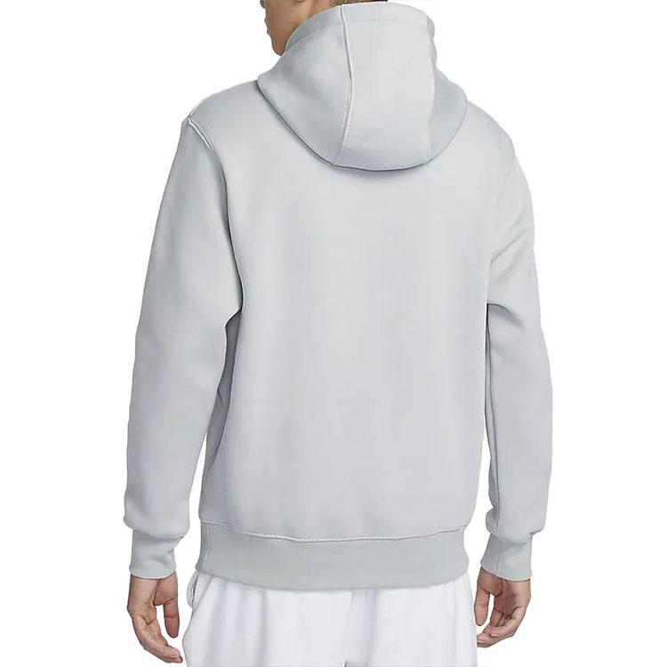 Nike Jednokolorowa bluza z kapturem i długim rękawem Męska bluza z kapturem BV2655-077