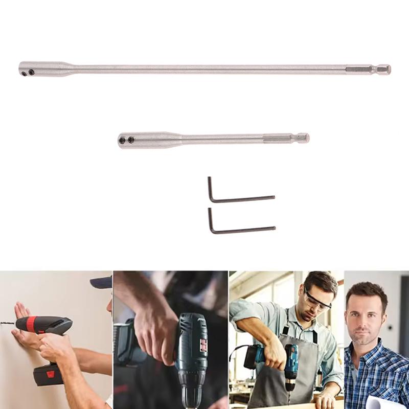 150Mm/300Mm Hexagonal Shank Extension Bars Holder Alloy Steel Quick Release Drill Bits Screwdrive Connecting Rod