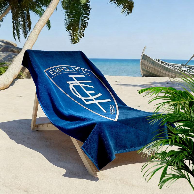 Empoli Logo Aufdruck Strandtuch, Großes Weiches Schnelltrocknendes Handtuch für Strand Camping Schwimmen