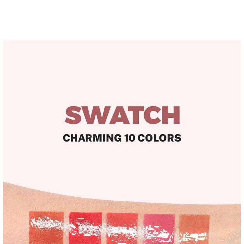 Pudaier - 2-in-1 Dual-Ended Lip Stick & Lip Gloss - 10 Colors