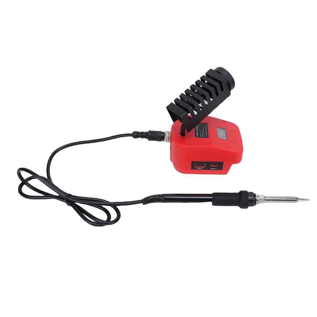Cordless Soldering Station Suitable for   48-11-1811 48-11-1815 Battery LCD Display Portable Soldering Iron Kit with USB Type C Port
