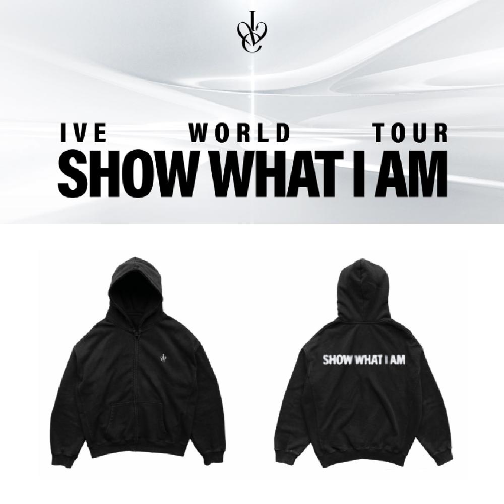 

Предзаказ Толстовка с капюшоном на молнии IVE World Tour SHOW WHAT I AM