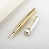 4PCS Vintage Luxurious Metal Diamond Rollerball Pen Colored Metal M Point 0.7 Ballpoint Pen Gift