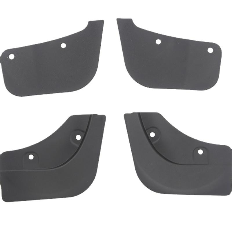 Set de aripi din 4 piese, potrivit pentru Tesla Model 3/Y 2017-2023, negru invizibil TPE, accesorii pentru modificarea exterioară a mașinii