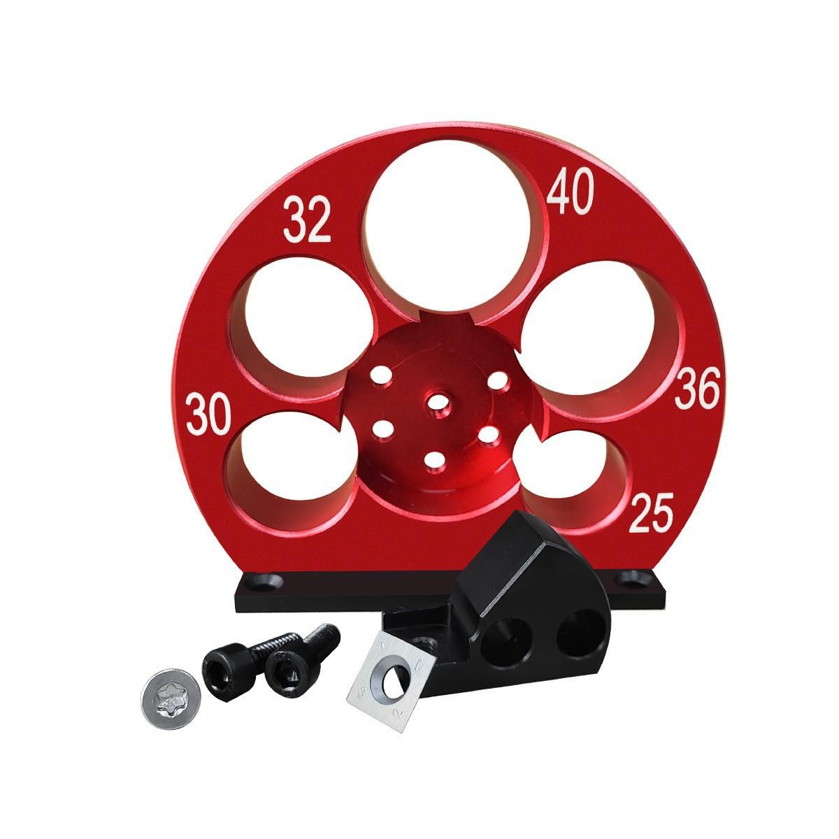 

1Pc New 5-Hole Design Adjustable Dowel Maker Jig Dowel Cutter, Electric Drill Milling Cylindrical Woodworking Tool