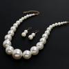 Necklace Fashion Pearl For Women With Multilayer Water Chain Pendant Geometric