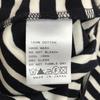 Made in Japan IENA Three-Quarter Sleeve Cotton Dress L Women Knee-Length Black/White Stripes(USED)