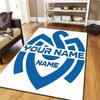 Msv Duisburg Custom Name Carpet Rug For Living Room Bedroom Home Sofa Decoration Kids Play Nonslip Floor Mat