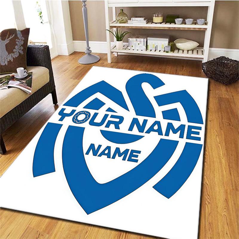 Msv Duisburg Custom Name Carpet Rug For Living Room Bedroom Home Sofa Decoration Kids Play Nonslip Floor Mat