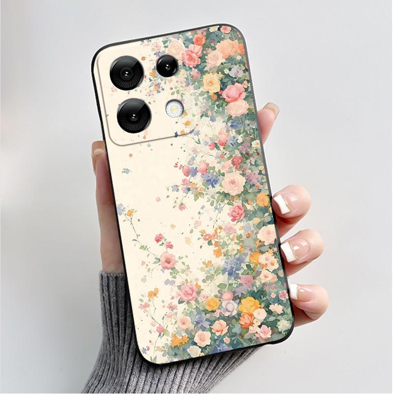 For Umidigi G9 5G G9A G9C G9T Case Fashion Butterfly Flowers Soft TPU Silicone Phone Back Cover for Umidigi G 9 9A 9C 9T Casing