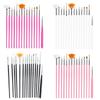 Nail Art Mastery Set 15Pcs Brushes And Dotting Tools Nail Painting Set For Gel Nail Techniques Nail Salon Supplies