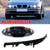 Car Headlight Lens Shell Cover Headlight Headlight Lens Gasket Seal Side for BMW E39 5 Series 63126908405 63126908406
