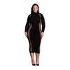 Le Desir - Carme Plus Size Long Fitted Dress