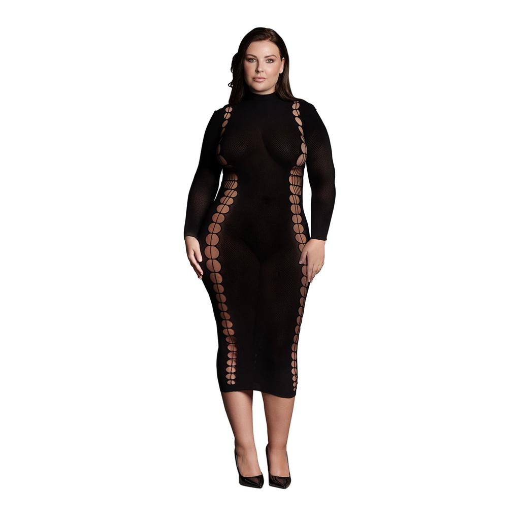 Le Desir - Carme Plus Size Long Fitted Dress