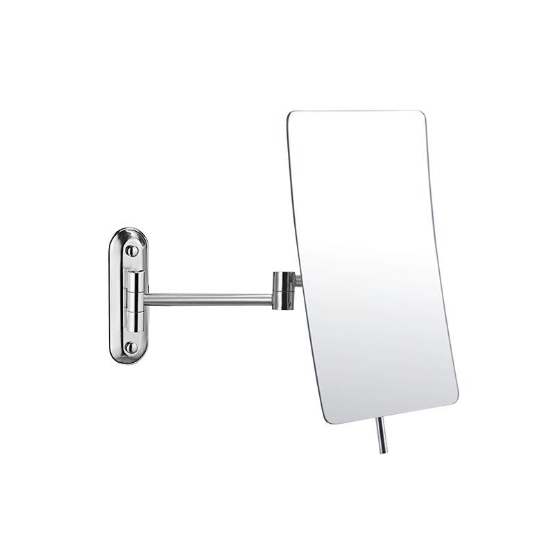 Full Copper Beauty Triple Magnification Folding Wall-Mounted Makeup Mirror