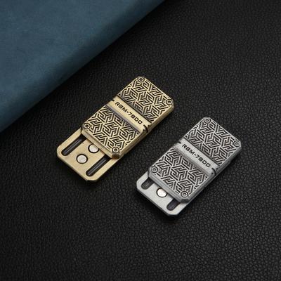 Metall Fidget Push Slider Magnetischer Schieber Karte Mini Sensorisches Spielzeug Schallwelle Dekompression EDC Erwachsener Büro Schreibtischspielzeug