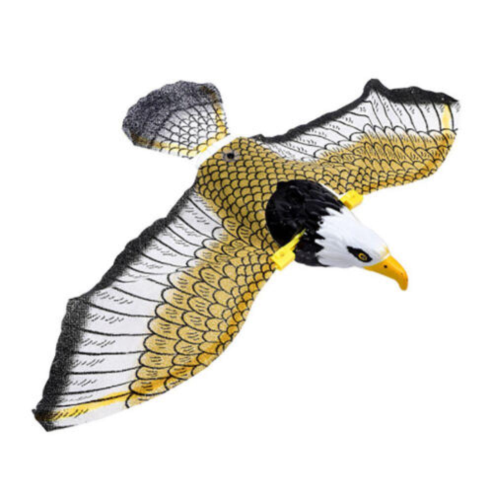 Luminous Bird Repellent Hanging Eagle with Music Flying Bird Scarer