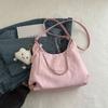 Neue Sommer-Ketten-Pendeltasche, Lässige Studenten-Weichgesicht-Großraumtasche für Damen, Mode Einzelschulter-Umhängetaschen