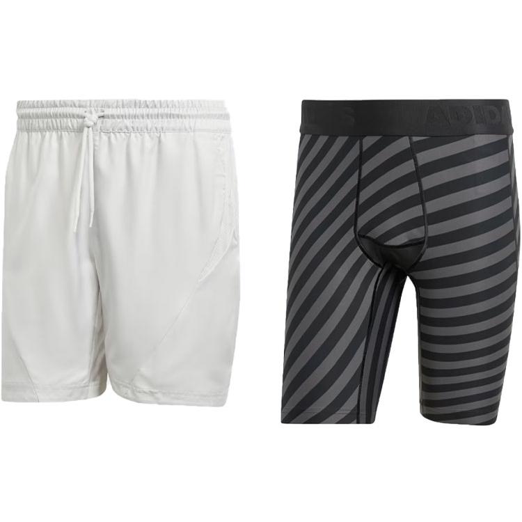 Спортивные шорты Adidas AEROREADY Мужские Белые Средние IU3204 M